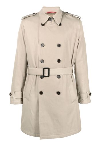 Fay padded trench coat - Toni neutri