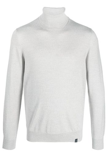 Fay roll-neck wool jumper - Toni neutri