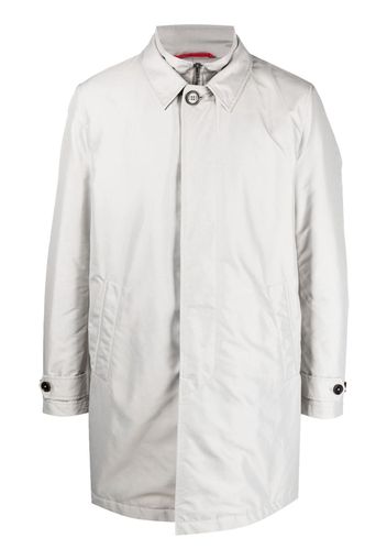 Fay double-layer camp-collar coat - Toni neutri