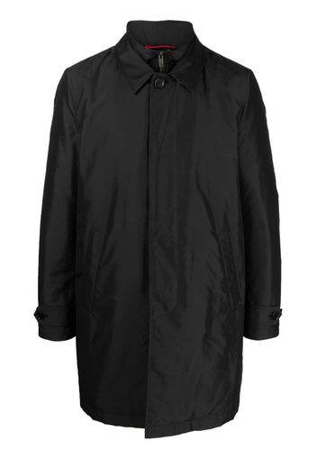 Fay double-layer camp-collar coat - Nero