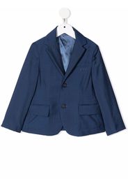 Fay Kids single-breasted wool blazer - Blu