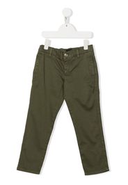 Fay Kids straight-leg trousers - Verde