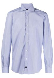 Fay striped long-sleeve shirt - Blu