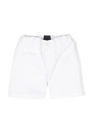 Fay Kids Shorts con applicazione logo - Bianco