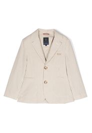 Fay Kids single-breasted tailored blazer - Toni neutri