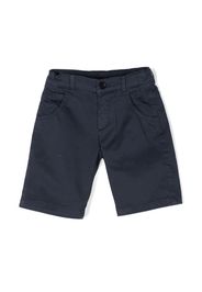 Fay Kids tailored cotton shorts - Blu