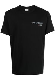 Fay logo-print cotton T-shirt - Nero