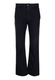 Fay flared denim trousers - Blu