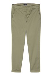 Fay Capri straight-leg trousers - Verde