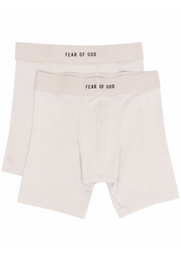 Fear Of God logo-waist cotton boxer briefs - Toni neutri