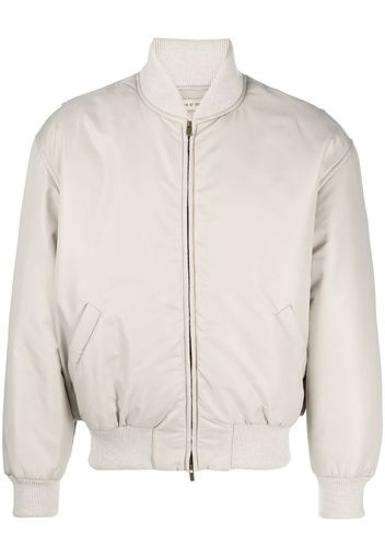 Fear Of God zip-up wool-blend bomber jacket - Toni neutri