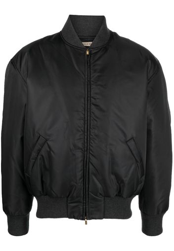 Fear Of God zip-up wool-blend bomber jacket - Nero