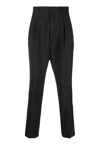 Fear Of God pleated tapered-leg trousers - Nero