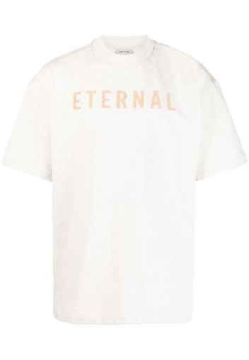 Fear Of God T-shirt Eternal con logo - Toni neutri