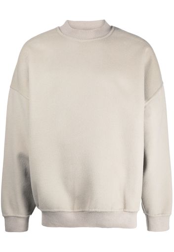 Fear Of God logo-patch drop-shoulder sweatshirt - Toni neutri