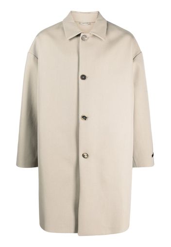 Fear Of God single-breasted long coat - Toni neutri