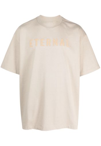 Fear Of God T-shirt Eternal con logo - Toni neutri