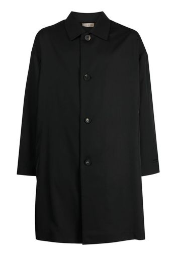 Fear Of God single-breasted long-sleeve coat - Nero