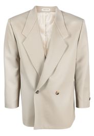 Fear Of God double-breasted button blazer - Toni neutri