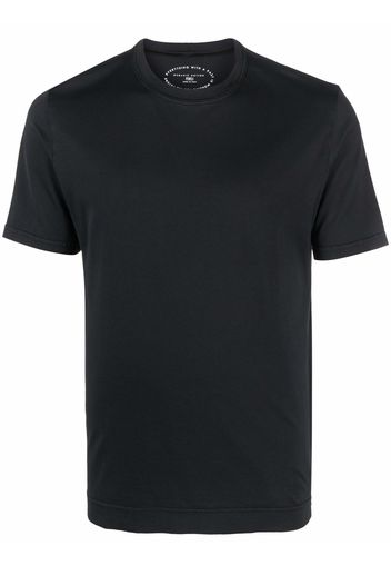 Fedeli shortsleeved crewneck T-shirt - Nero