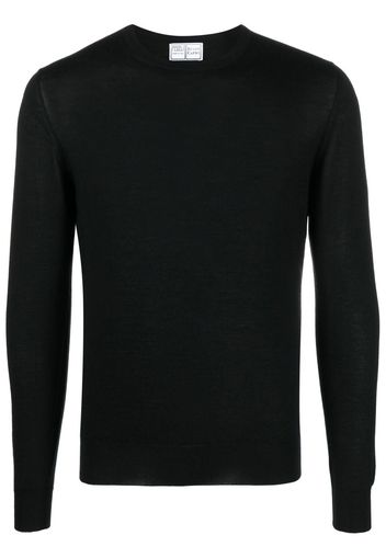 Fedeli round-neck jumper - Nero