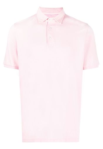 Fedeli jersey cotton polo shirt - Rosa