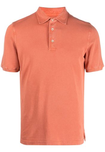 Fedeli jersey short-sleeved polo top - Arancione