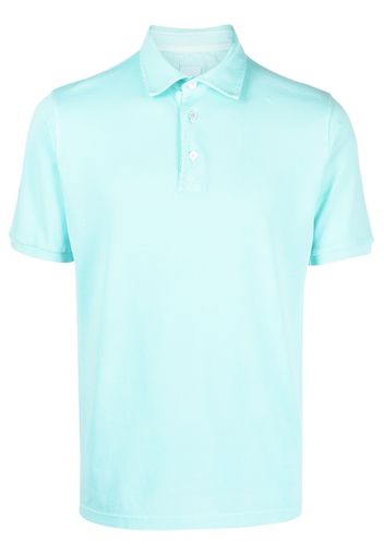 Fedeli jersey short-sleeved polo top - Blu