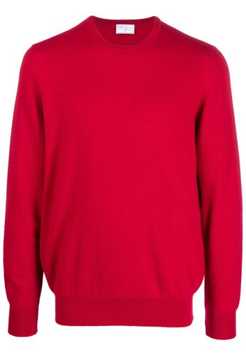 Fedeli crew-neck cashmere jumper - Rosso