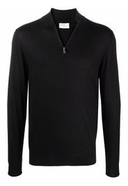 Fedeli roll-neck rib-trimmed jumper - Nero