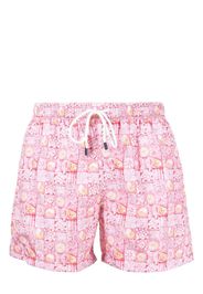 Fedeli Costume da bagno con stampa - Rosa