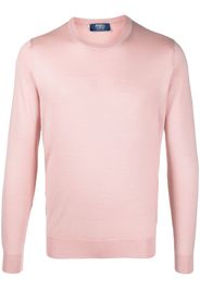 Fedeli ribbed crew neck jumper - Rosa