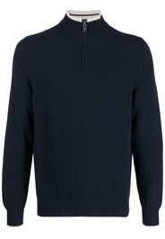 Fedeli Favonio fine-knit cashmere jumper - Blu