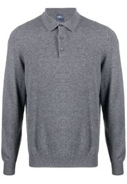 Fedeli Sportman cashmere polo shirt - Grigio