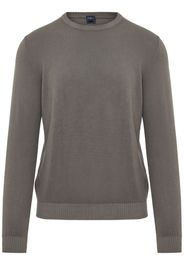 Fedeli cotton crew neck jumper - Grigio