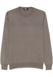 Fedeli fine-knit jumper - Marrone