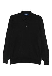 Fedeli Maglione stile polo - Nero