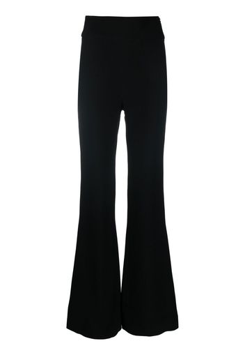 Federica Tosi high-waisted flared pants - Nero