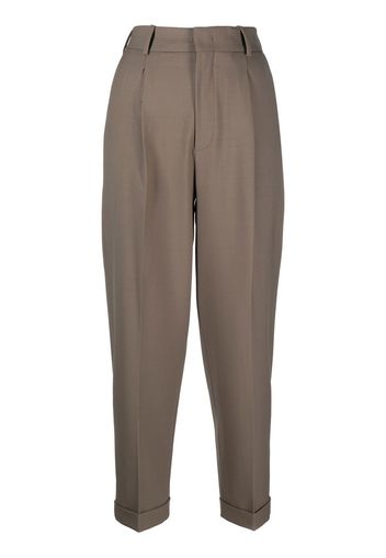 Federica Tosi high-rise tailored trousers - Toni neutri