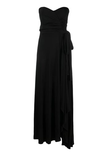 Federica Tosi strapless jersey dress - Nero