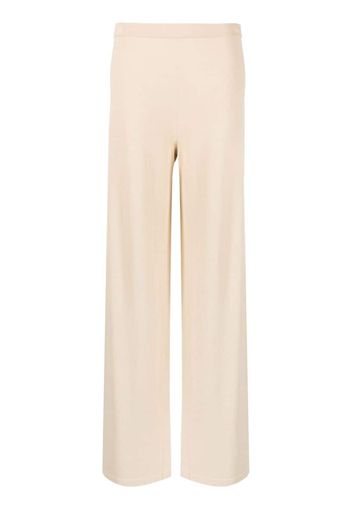 Federica Tosi knitted wide-leg trousers - Toni neutri