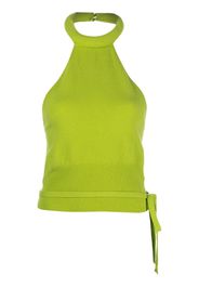 Federica Tosi knitted sleeveless top - Verde