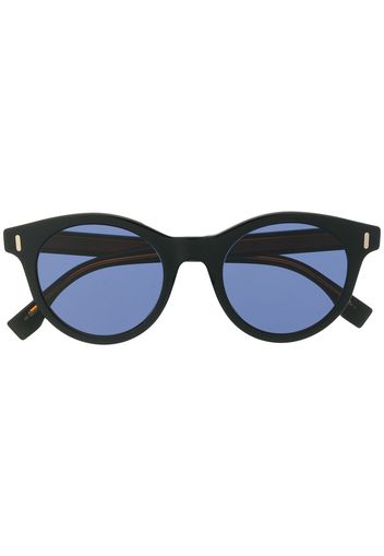 Fendi Eyewear Occhiali da sole tondi - Nero