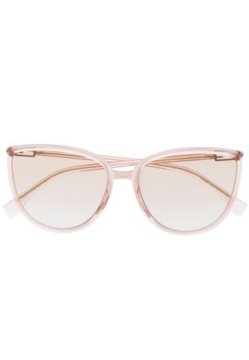 Fendi Eyewear transparent cat-eye sunglasses - Rosa
