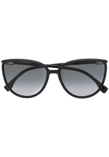 Fendi Eyewear cat eye-frame sunglasses - Nero