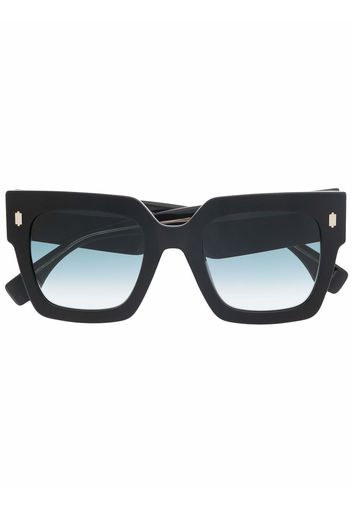 Fendi Eyewear Roma square tinted sunglasses - Nero