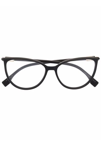 Fendi Eyewear cat-eye frame glasses - Nero