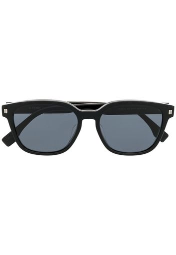 Fendi Eyewear round-frame tinted sunglasses - Nero