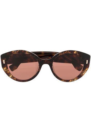 Fendi Eyewear Occhiali da sole tondi - 0