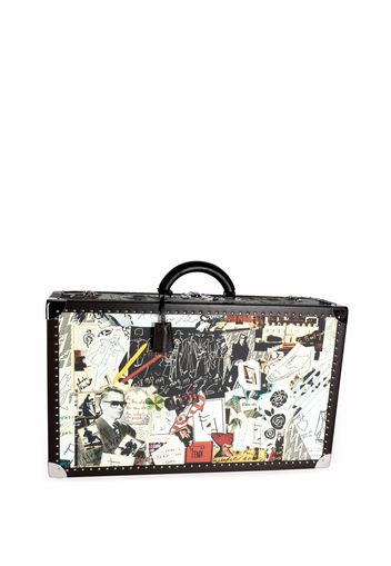 Fendi Pre-Owned Karl Kollage travel suitcase - Multicolore